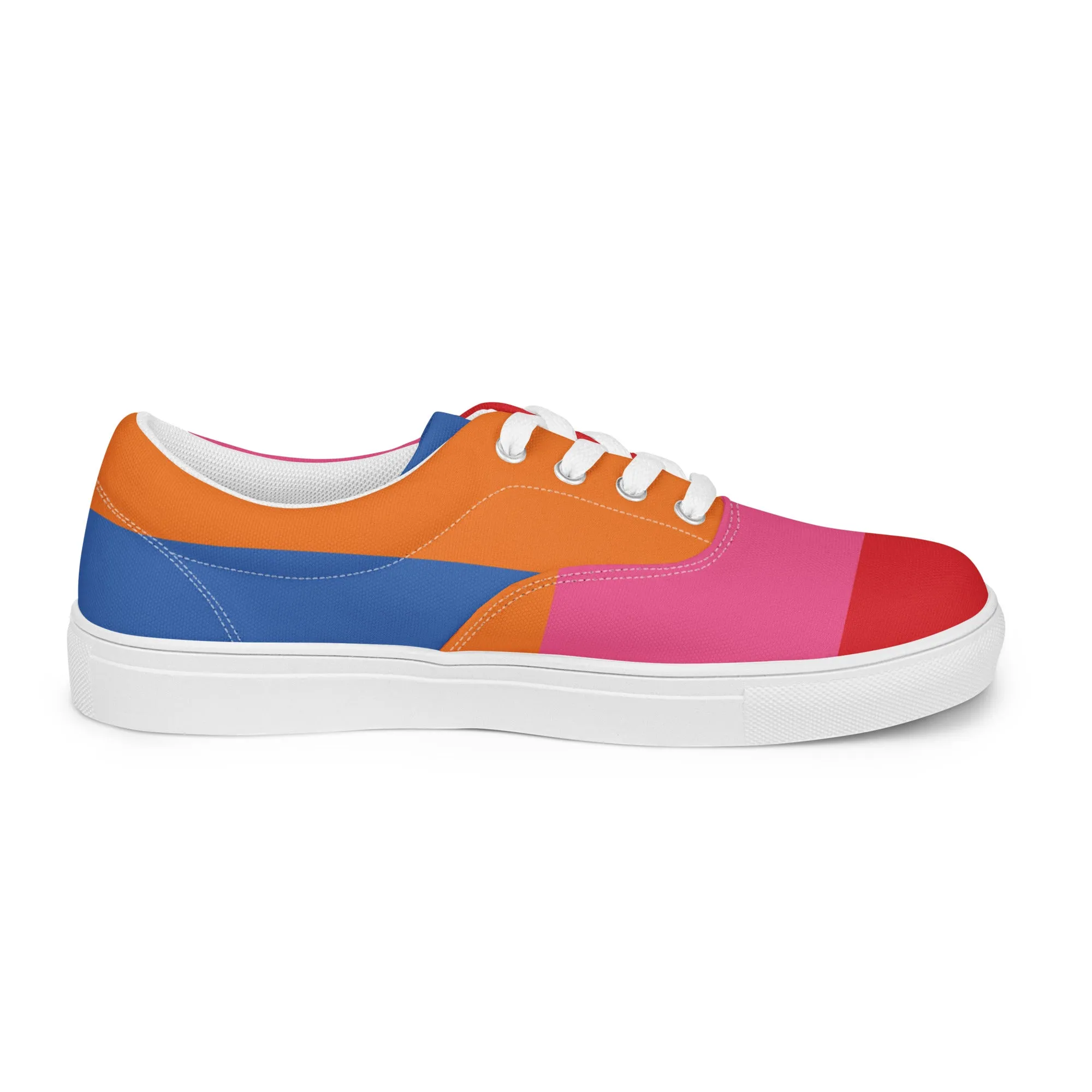 COLORFUL Women’s Lace-Up Canvas Shoes (80's Flow)