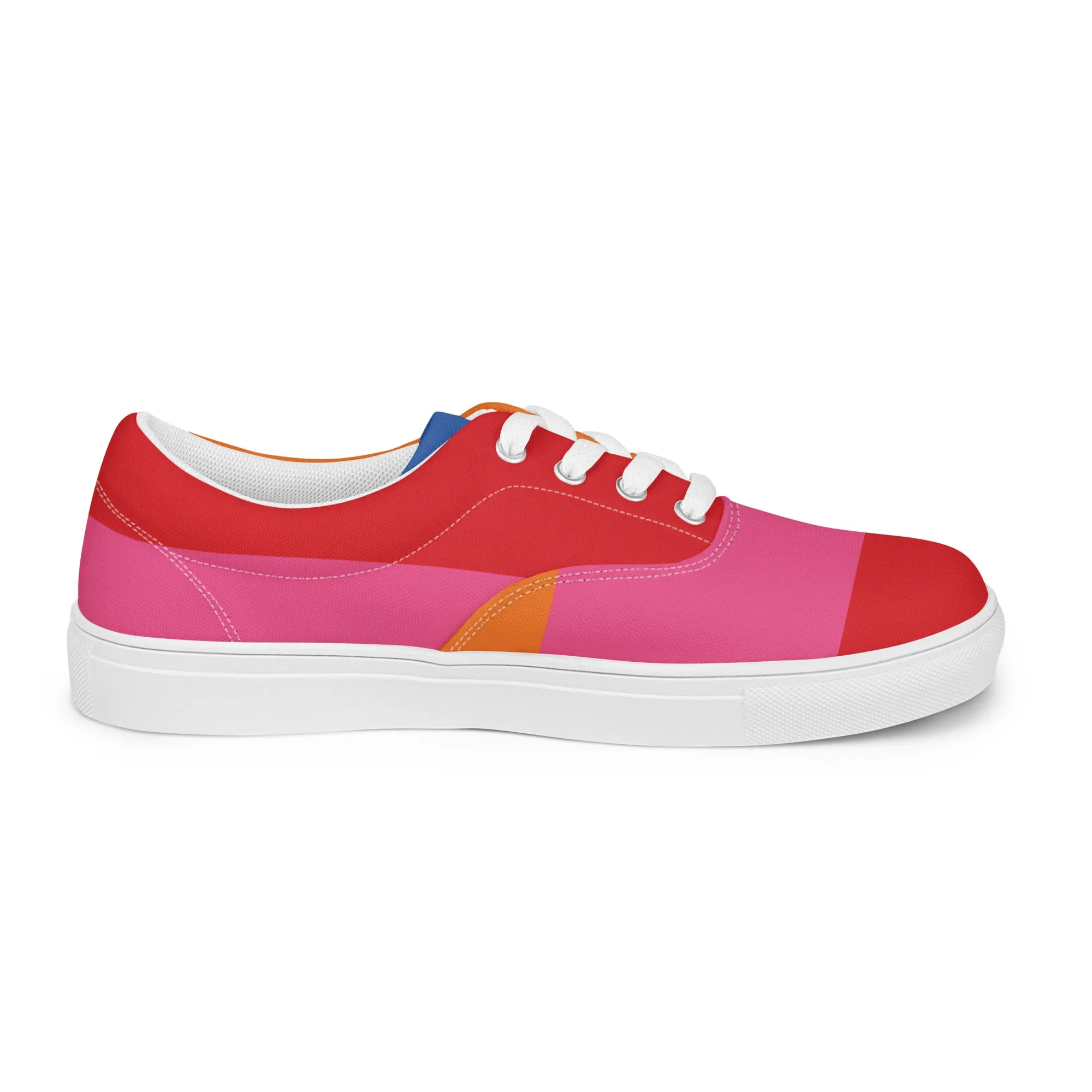 COLORFUL Women’s Lace-Up Canvas Shoes (80's Flow)