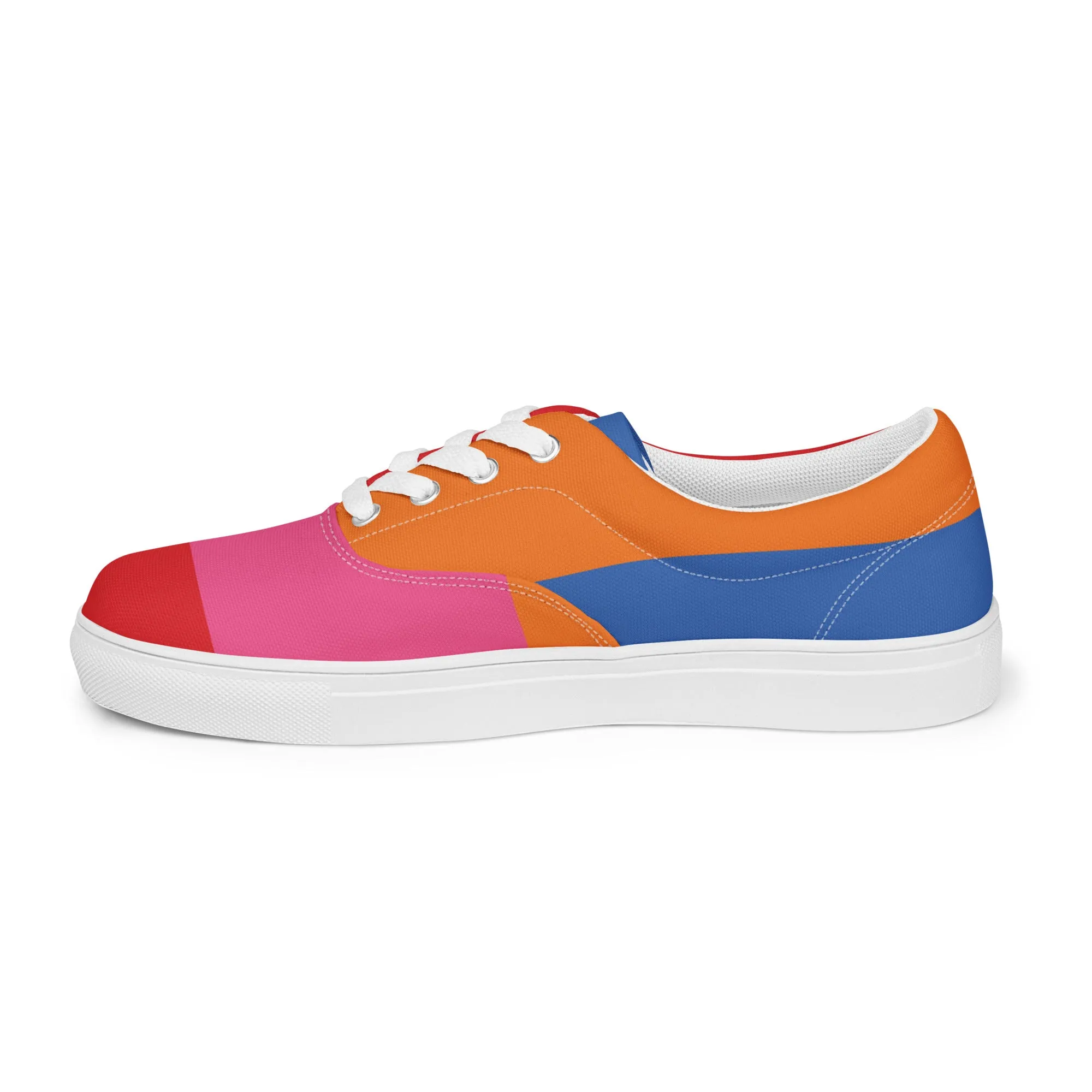 COLORFUL Women’s Lace-Up Canvas Shoes (80's Flow)