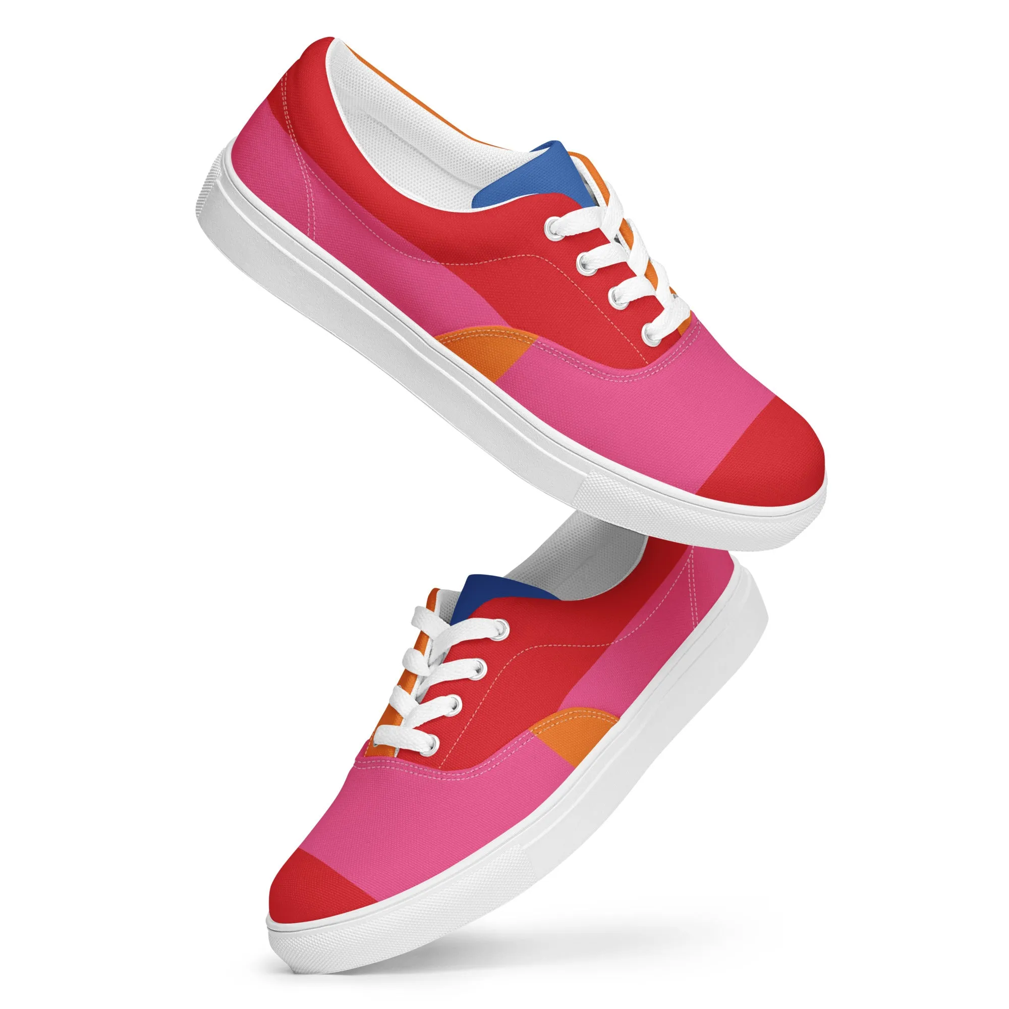 COLORFUL Women’s Lace-Up Canvas Shoes (80's Flow)