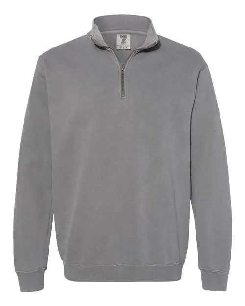 Comfort Colors - Garment-Dyed Quarter Zip Sweatshirt
