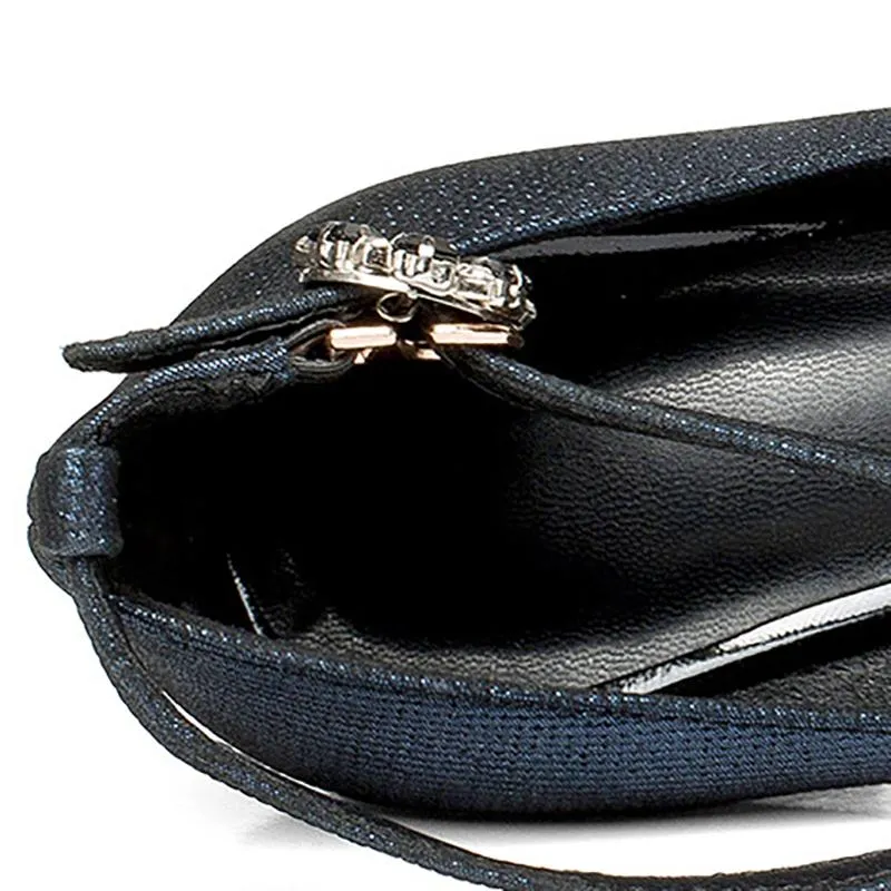 Cone Heel Genuine Leather Party & Evening Heels
