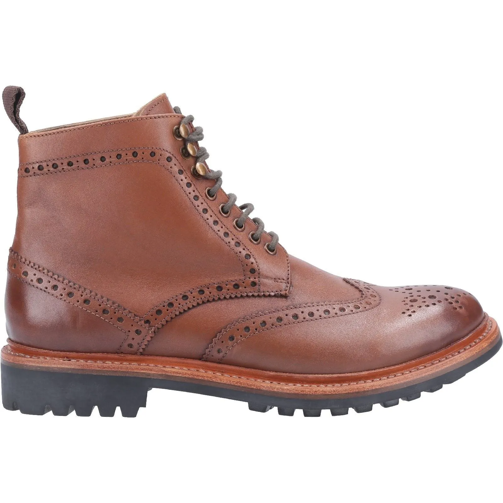 Cotswold Men Boots - Rissington Commando Goodyear Welt in 2 Colours, 7-12