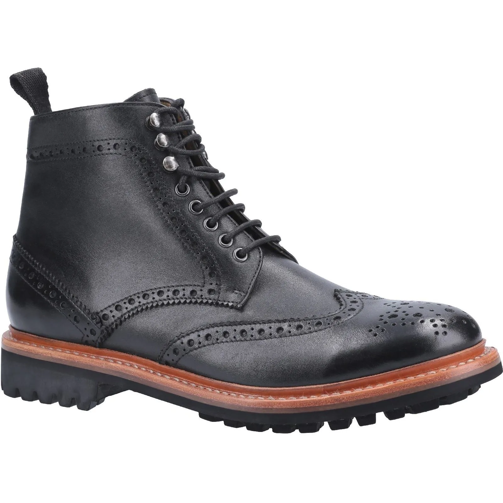 Cotswold Men Boots - Rissington Commando Goodyear Welt in 2 Colours, 7-12