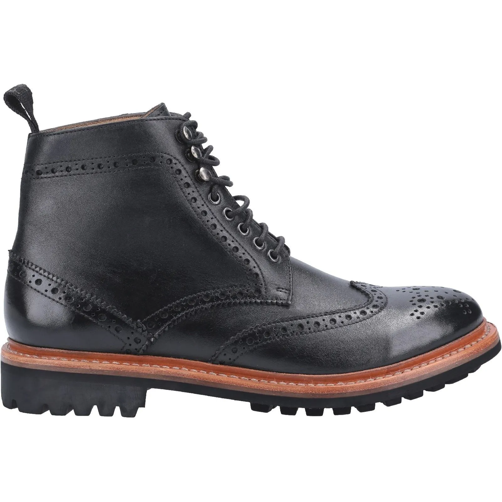 Cotswold Men Boots - Rissington Commando Goodyear Welt in 2 Colours, 7-12