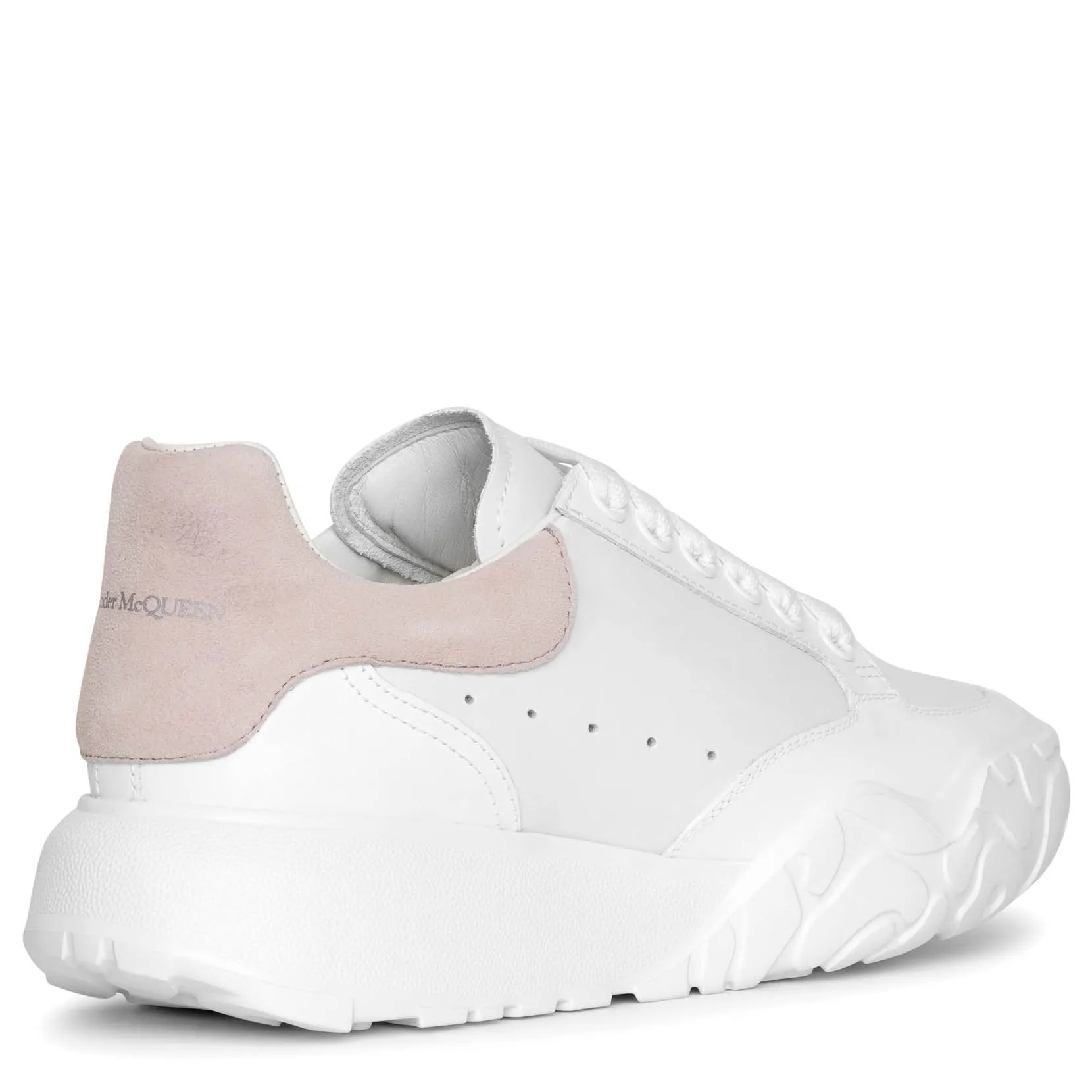 Court white and patchouli sneakers