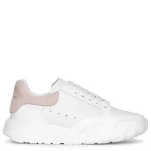 Court white and patchouli sneakers