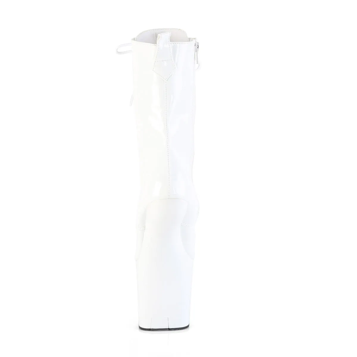 CRAZE-1040 Pleaser White Patent Sexy Platform Shoes (Pole Dancing Heels)