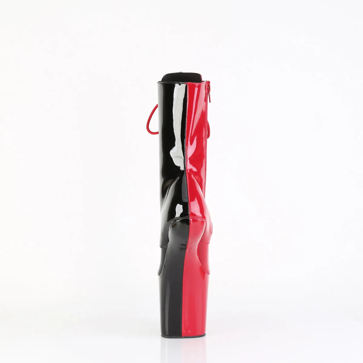 CRAZE-1040TT Pleaser Red/Black Sexy Platform Shoes (Pole Dancing Heels)