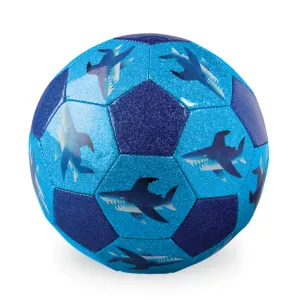 Crocodile Creek Size 3 Glitter Soccer (Shark City)