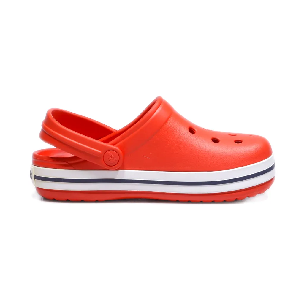 Crocs Clogs Rubber Red Colour For Kids