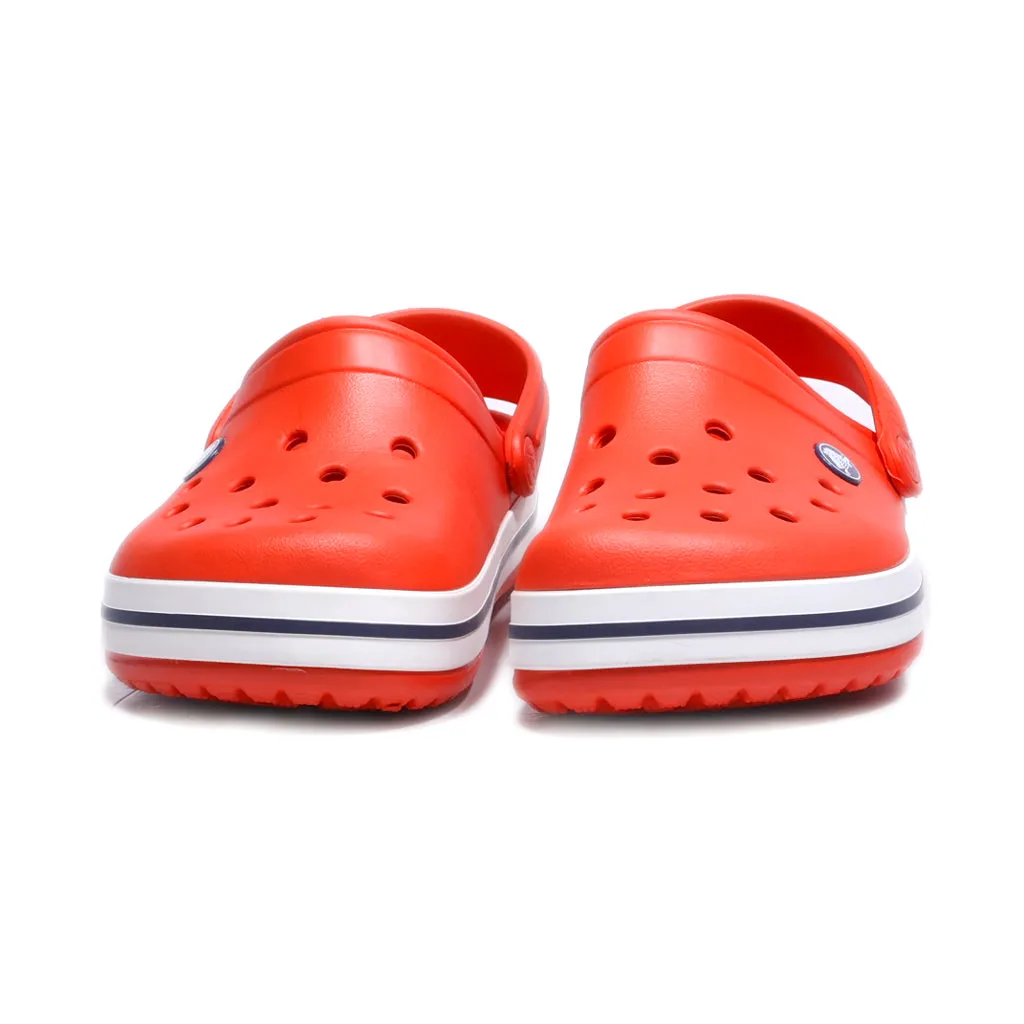 Crocs Clogs Rubber Red Colour For Kids