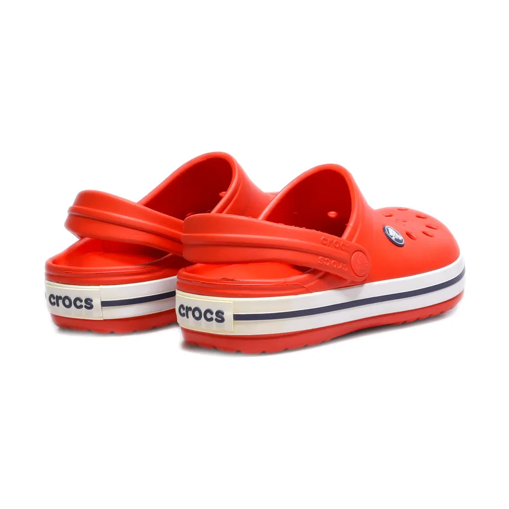 Crocs Clogs Rubber Red Colour For Kids