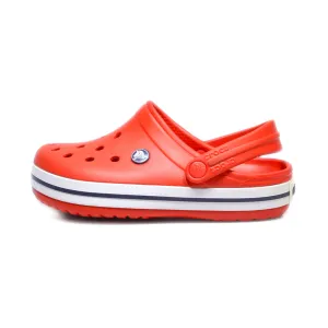 Crocs Clogs Rubber Red Colour For Kids