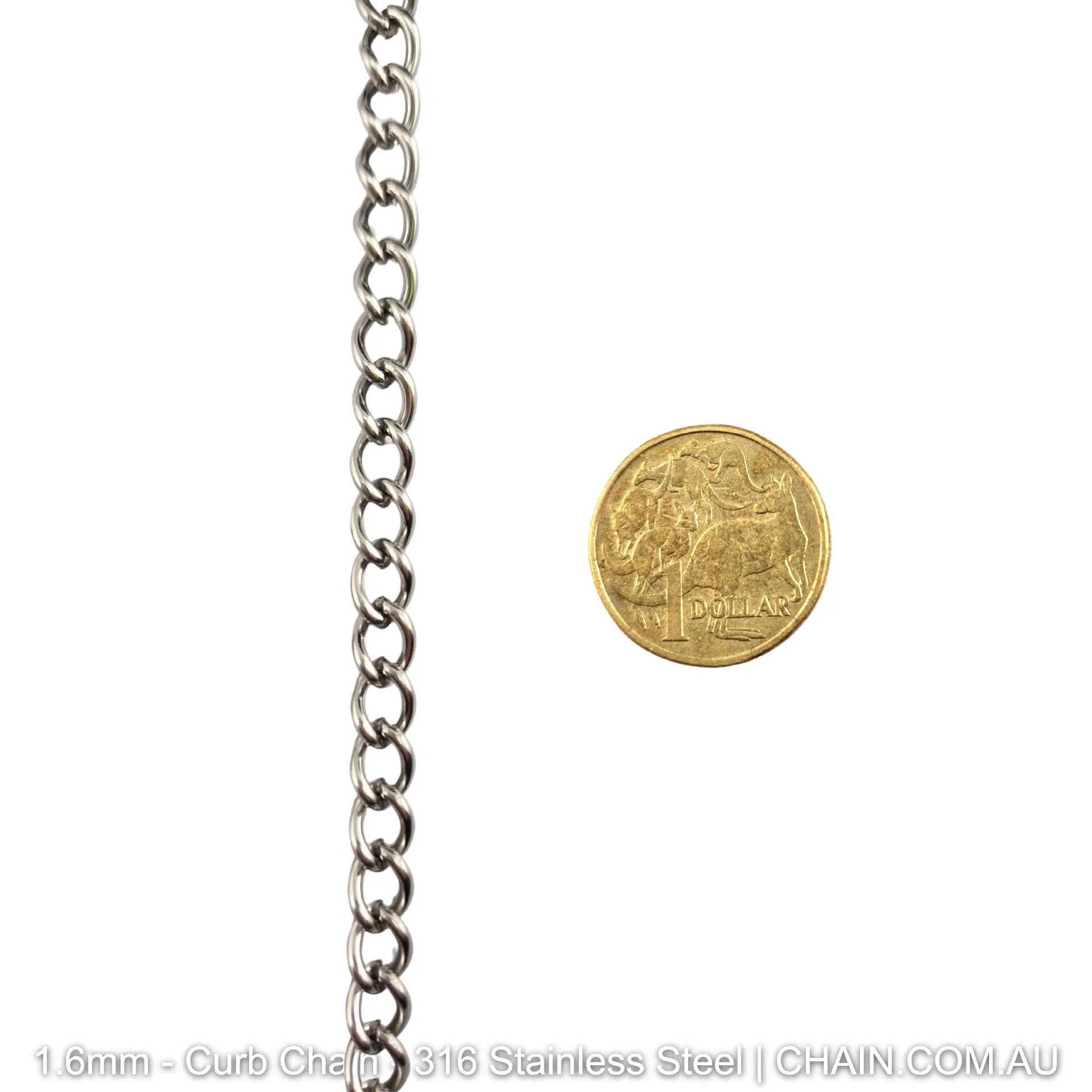 Curb Chain - Stainless Steel