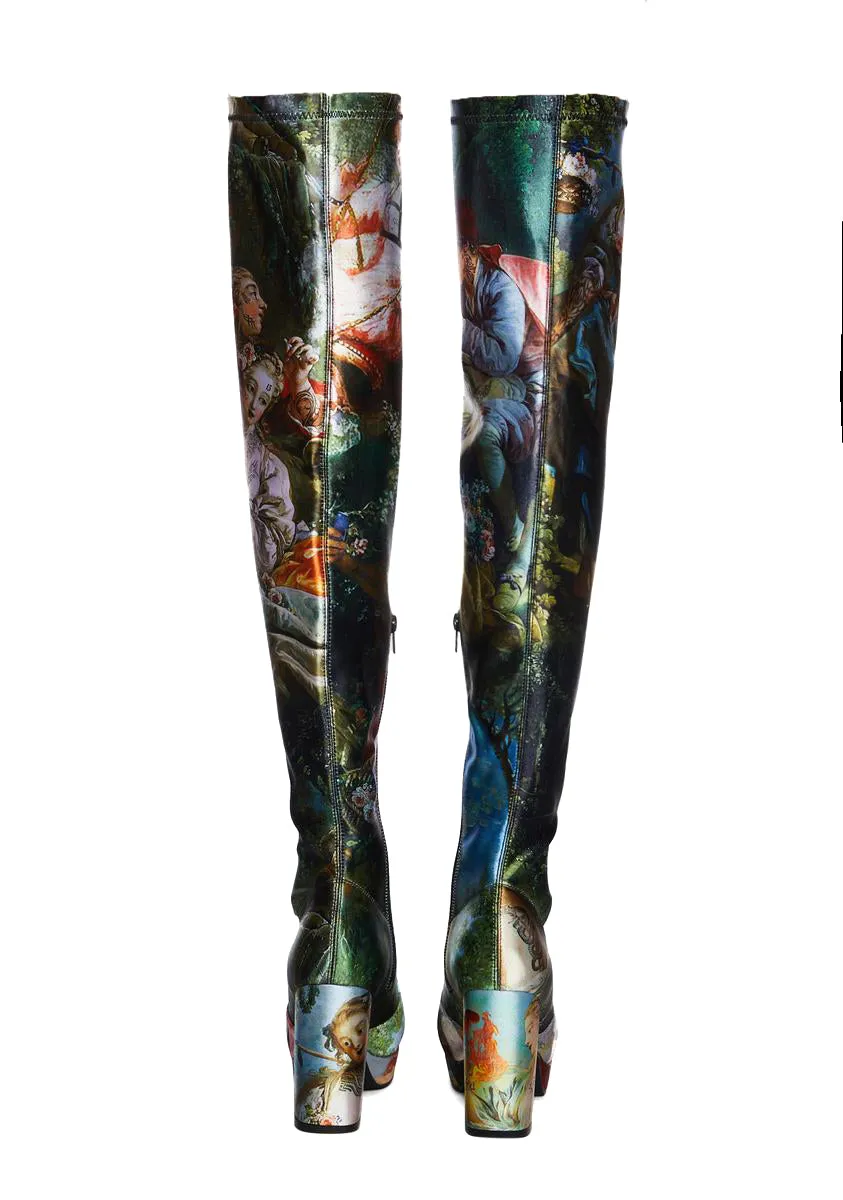 Da Vinci's Demons Thigh High Boots