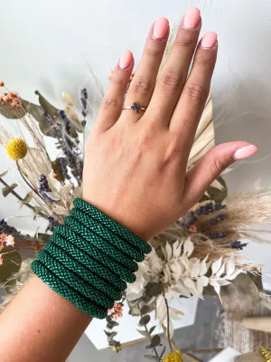 DARK GREEN ORIGINAL ROLL ON BRACELET