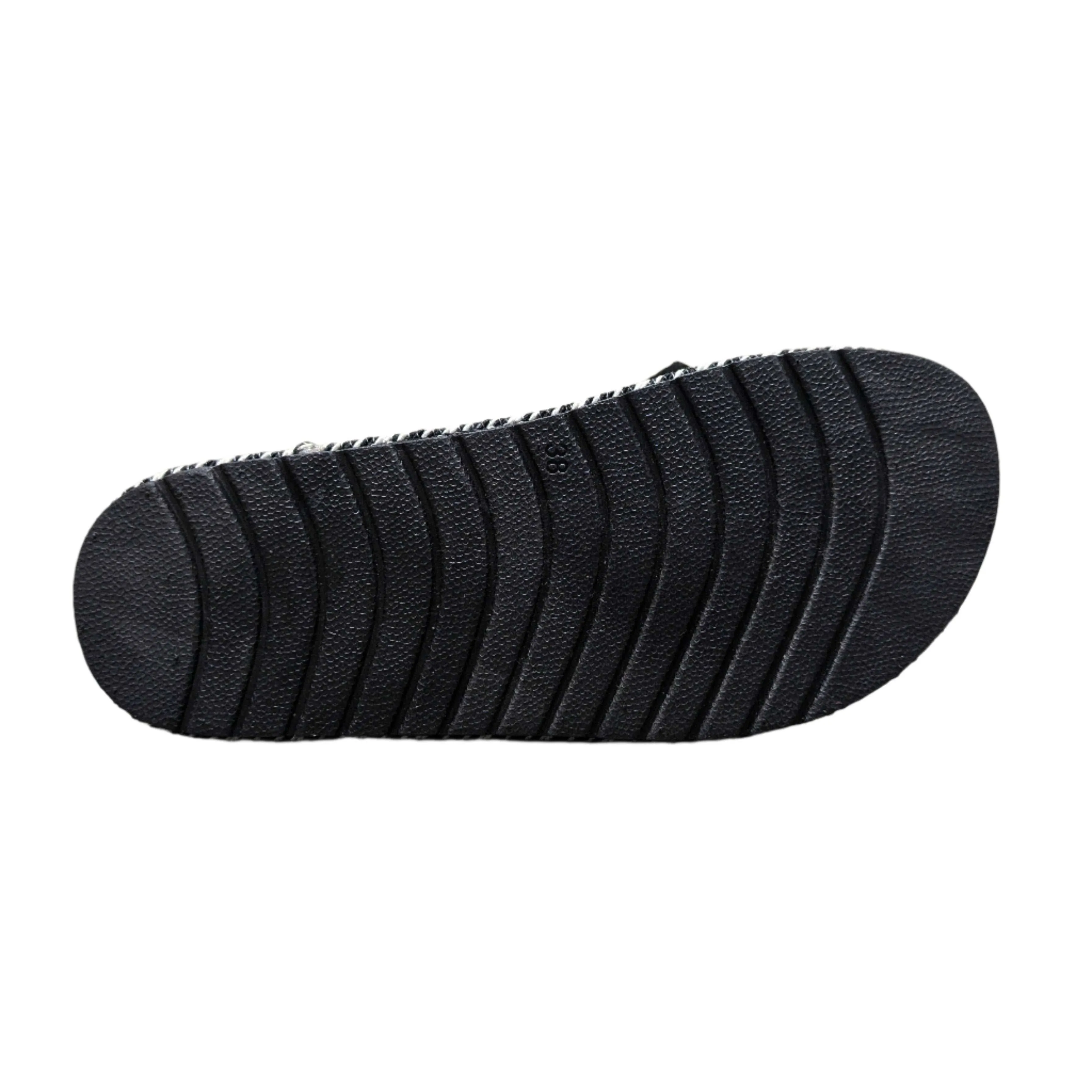 DeeZee Black Slides with Bow Size EU 38 / UK 5 / US 7.5