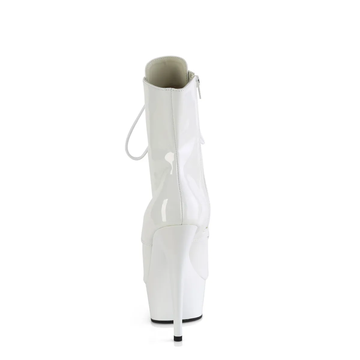 DELIGHT-1021 Pleaser White Patent Sexy Platform Shoes (Pole Dancing Heels)