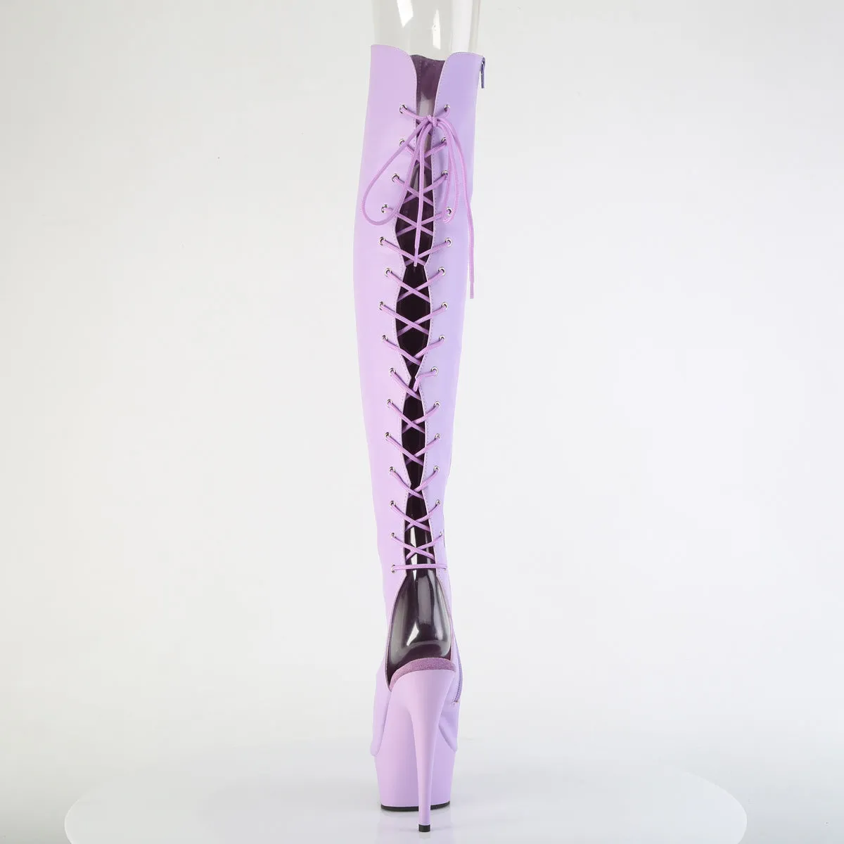 DELIGHT-3019 Pleaser Lavender Sexy Platform Shoes (Pole Dancing Heels)