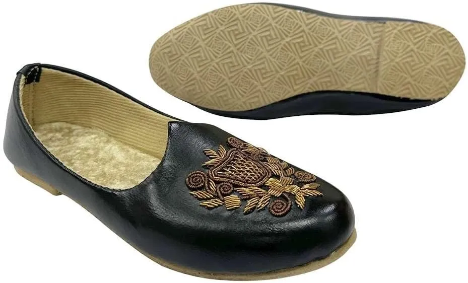 Designer Punjabi Mojari Juttis for Boys, Little, Big Kid, Shoes for Boys (Toddler) Sherwani Shoes Designer Kurta Shoes, Mojaris
