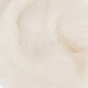 DHG 16 Micron Merino Wool Tops - Natural White