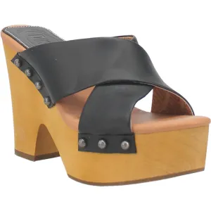 Dingo Women's Shoe - Driftwood (Black) - DI849-BK