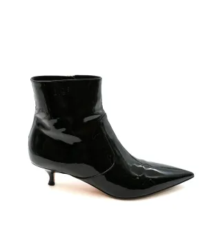 Dior Beat Patent Calfskin Black Boots Size 37.5 CW6476