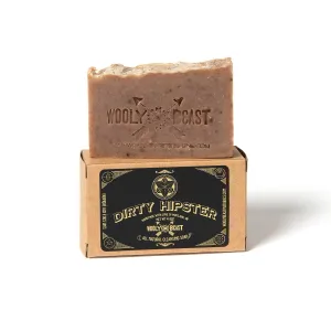 Dirty Hipster Natural Bar Soap | Cedarwood, Tobacco, Bergamot
