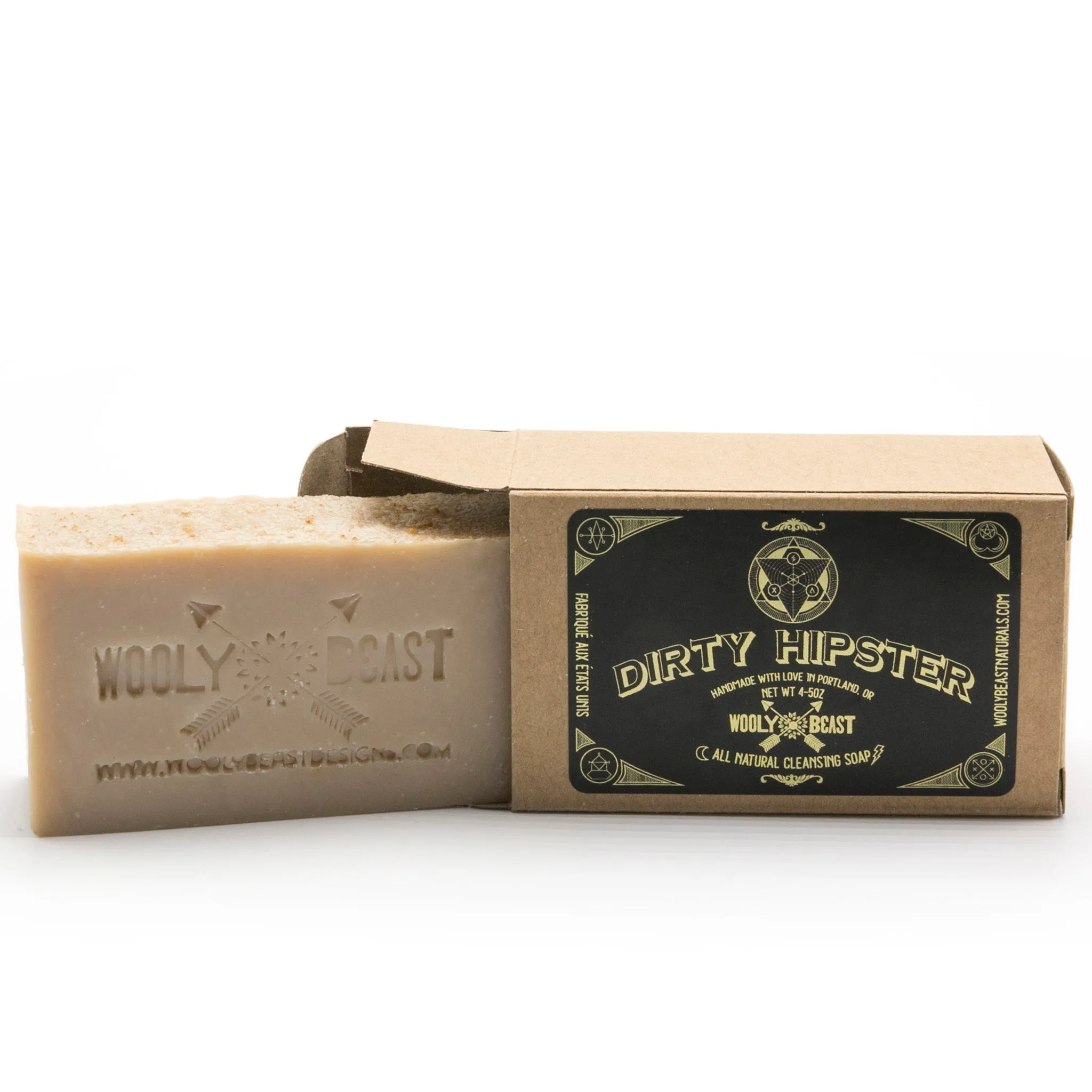 Dirty Hipster Natural Bar Soap | Cedarwood, Tobacco, Bergamot