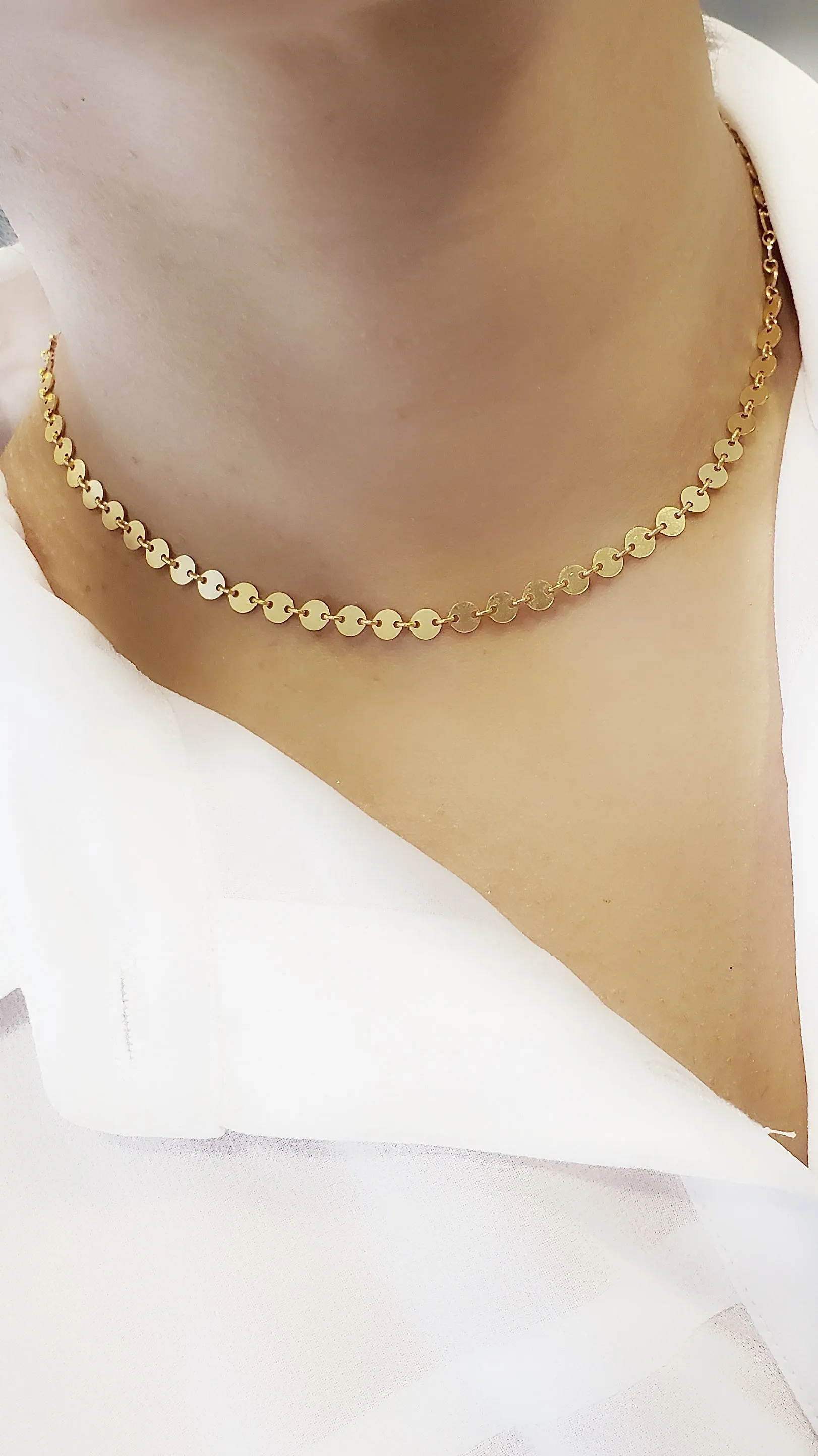Disk Necklace