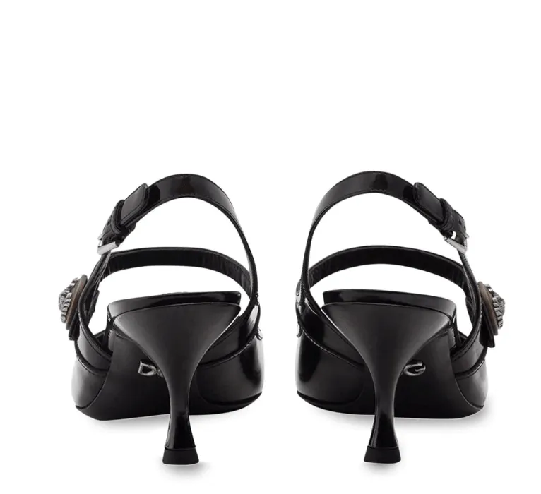 Dolce & Gabbana Kitten-Heel Slingback Pumps