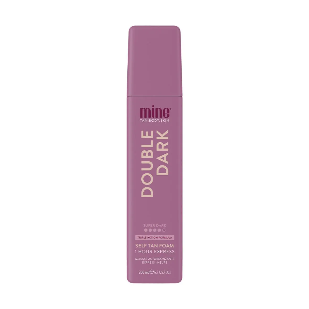 Double Dark self tan mousse