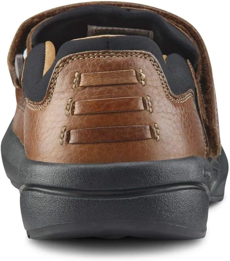Dr. Comfort Douglas Men's Therapeutic Shoes - Leather - Extra Depth Diabetic Shoes for Men with Removable Insoles