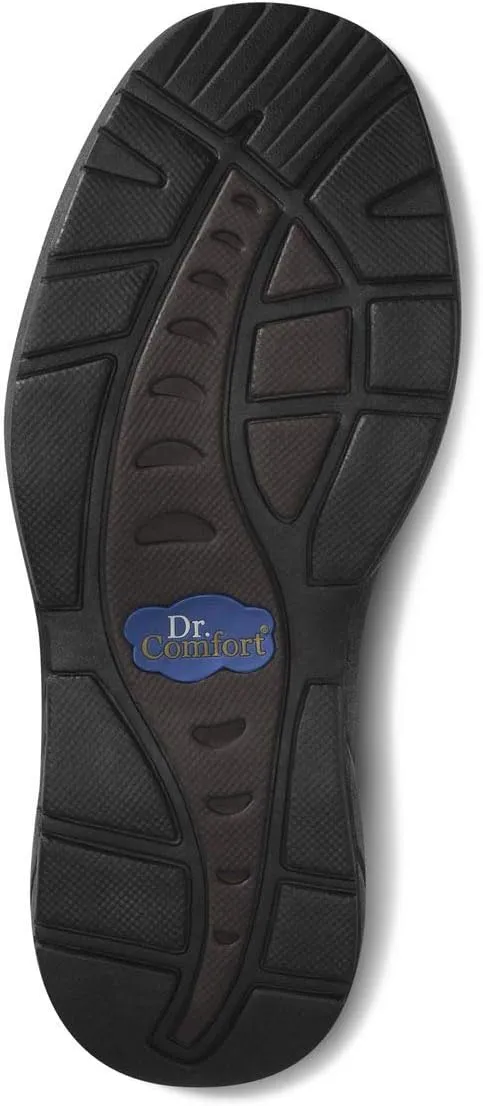 Dr. Comfort Douglas Men's Therapeutic Shoes - Leather - Extra Depth Diabetic Shoes for Men with Removable Insoles