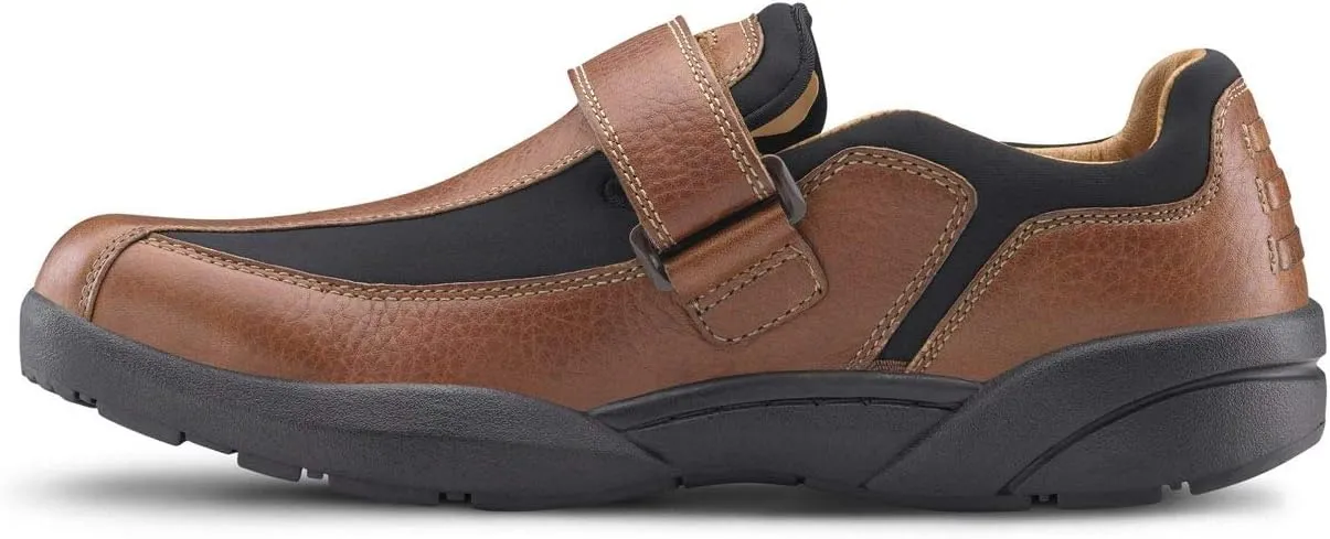 Dr. Comfort Douglas Men's Therapeutic Shoes - Leather - Extra Depth Diabetic Shoes for Men with Removable Insoles
