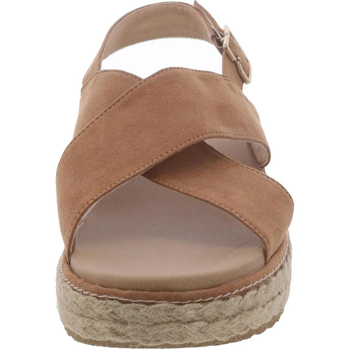 Dr. Scholl's Shoes Womens Ember Woven Platform Slingback Sandals