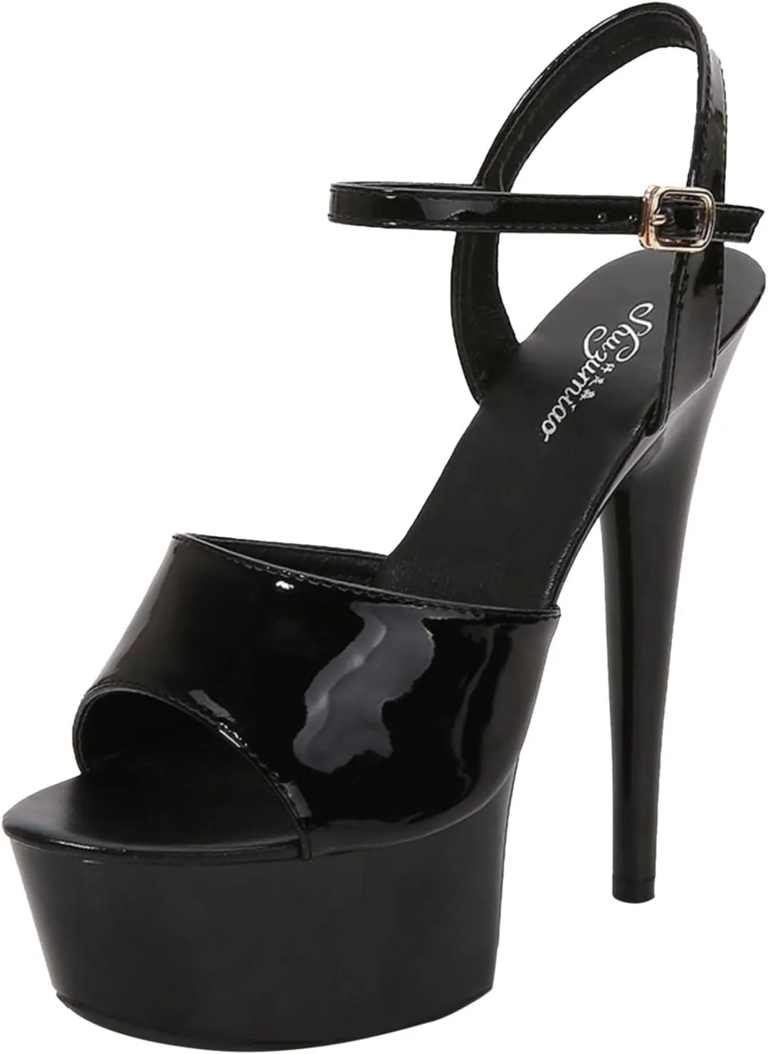 Dressy Flat Sandals Women Slide Summer Casual Comfortable Leather Slip On Elastic Ankle Strap Open Toe