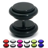 Earrings - Fake ear plugs 4 or 6mm