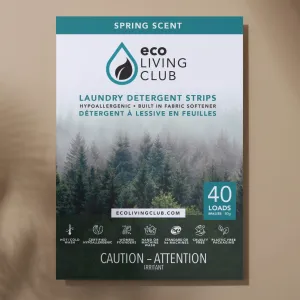 Eco Laundry Detergent Strips - Scented & Certified Hypoallergenic