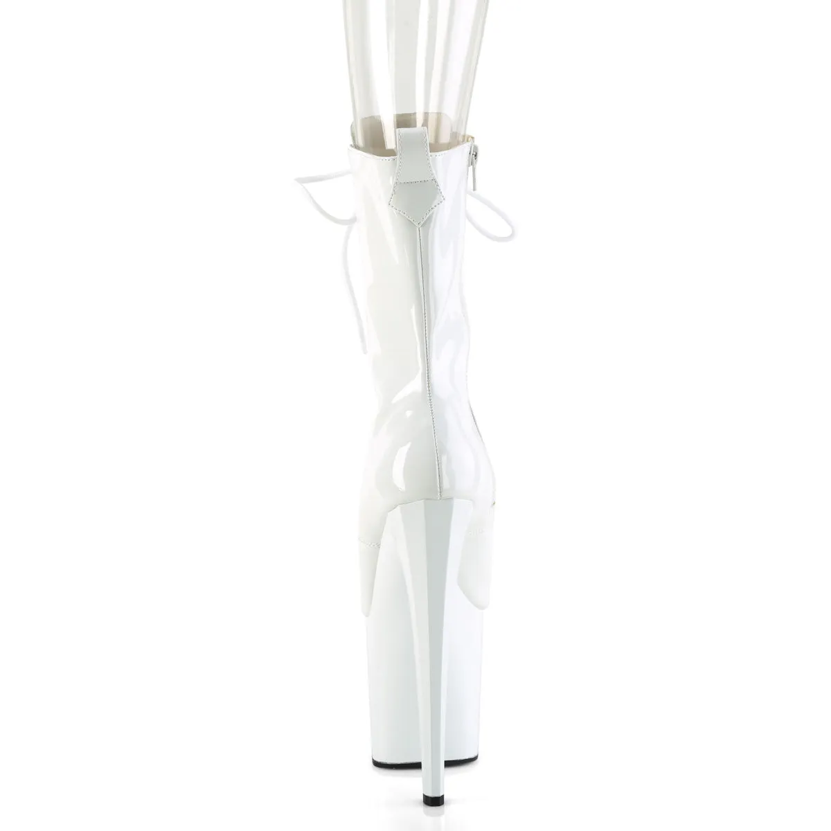 ENCHANT-1041 Pleaser White Patent Sexy Platform Shoes (Pole Dancing Heels)