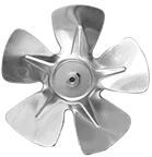 Fan Blade, 8 ", Hub style   CW,  Nor-Lake # 083289 NRE # 210049