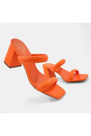Fancy Farah Shu Shop Chunky Heel