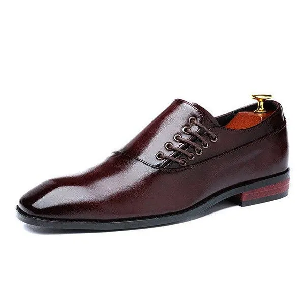 Fashion Classic Leather Business Dress Men Oxfords Shoes