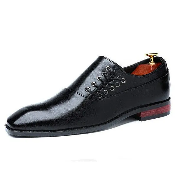 Fashion Classic Leather Business Dress Men Oxfords Shoes