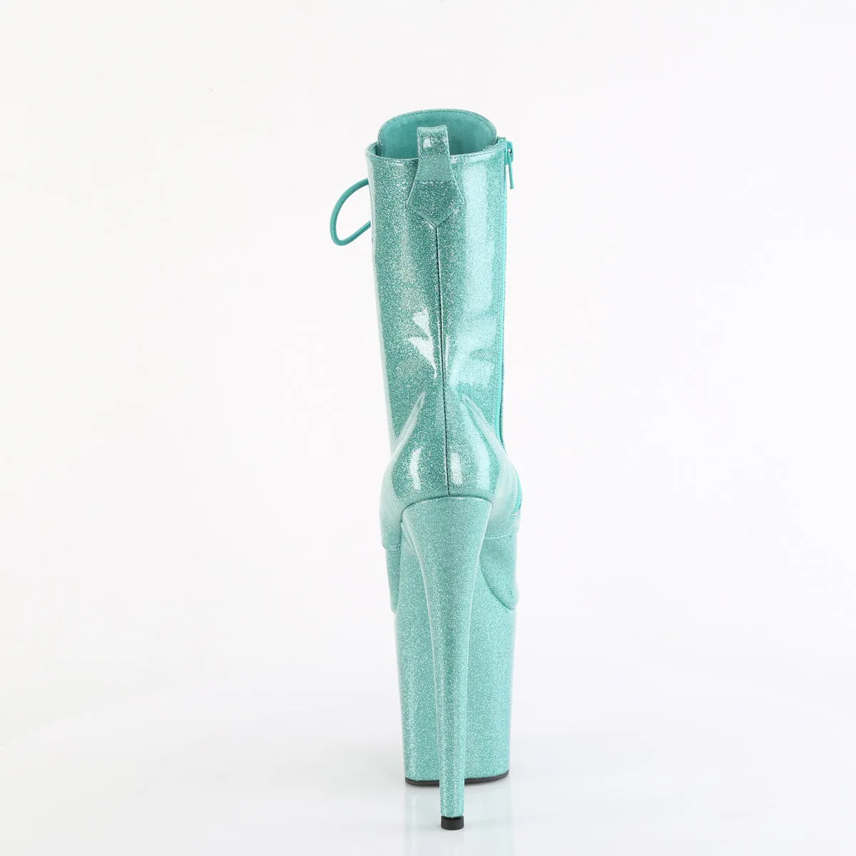 FLAMINGO-1040GP Pleaser Aqua Glitter Sexy Platform Shoes (Pole Dancing Heels)