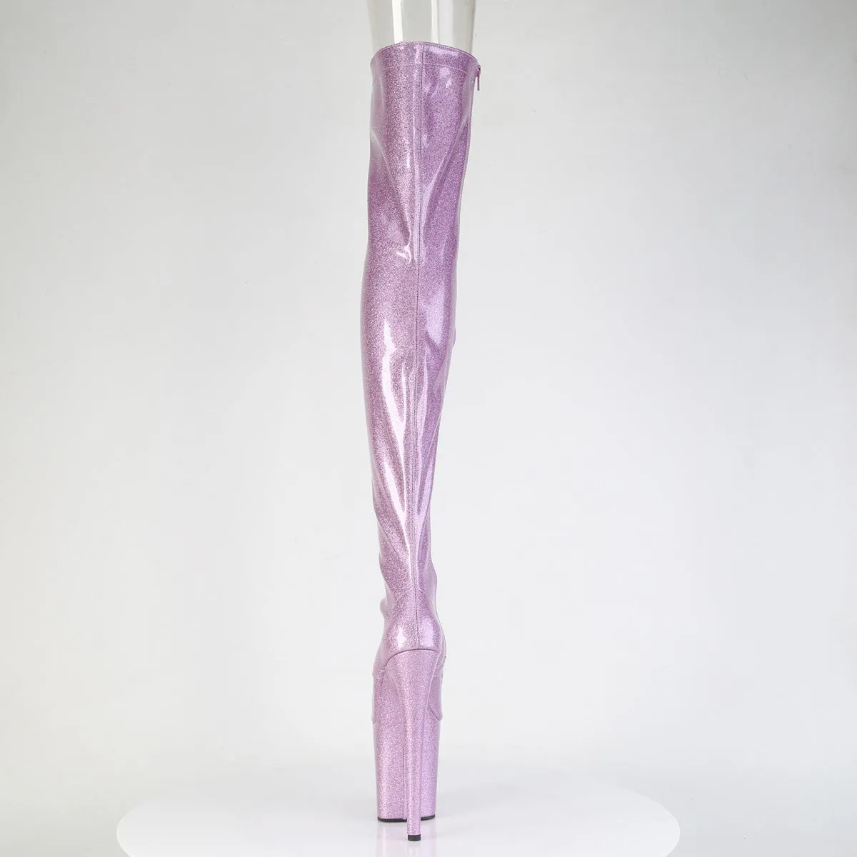 FLAMINGO-3021GP Pleaser Lilac Glitter Sexy Platform Shoes (Pole Dancing Heels)
