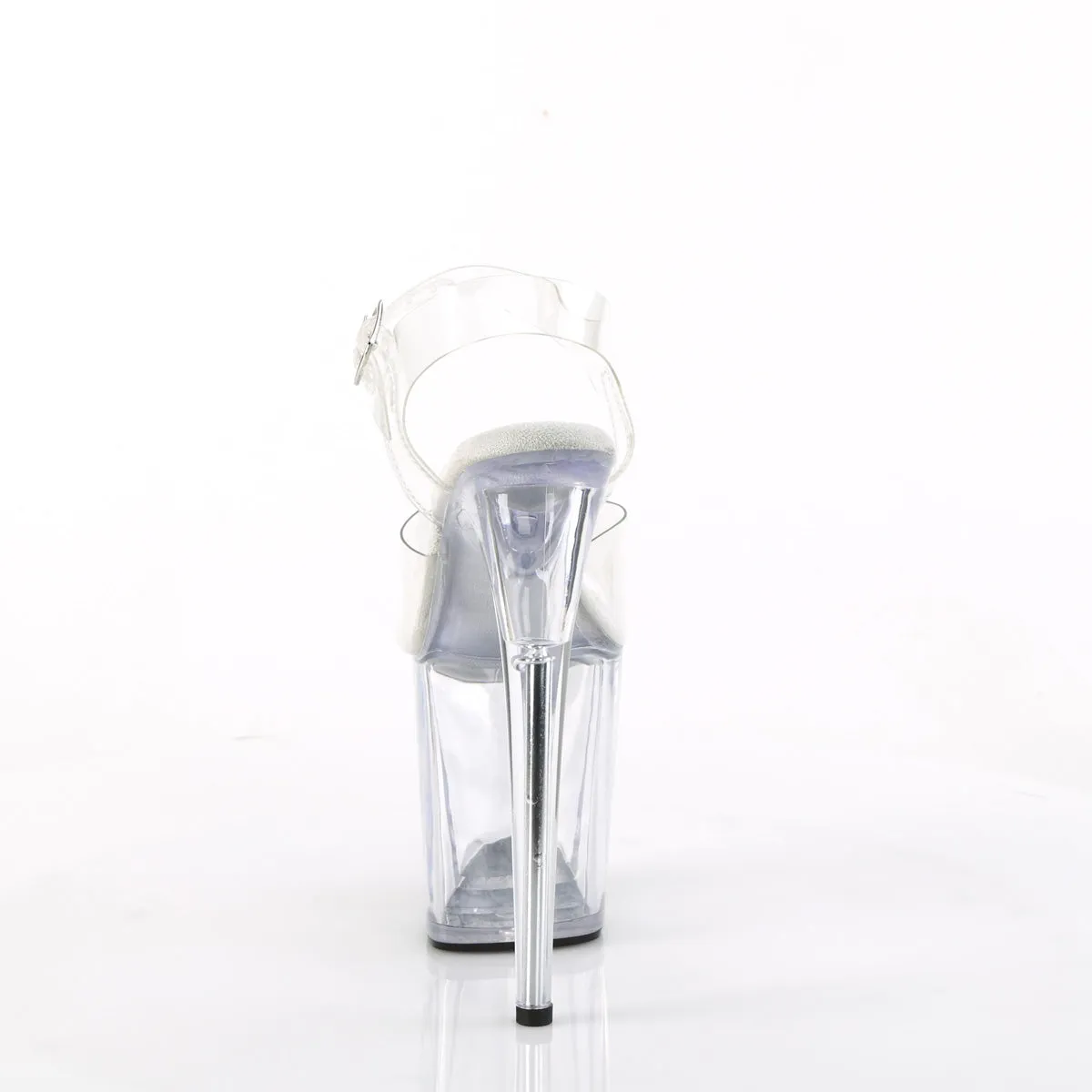 FLAMINGO-808 Pleaser Clear Sexy Platform Shoes (Pole Dancing Heels)