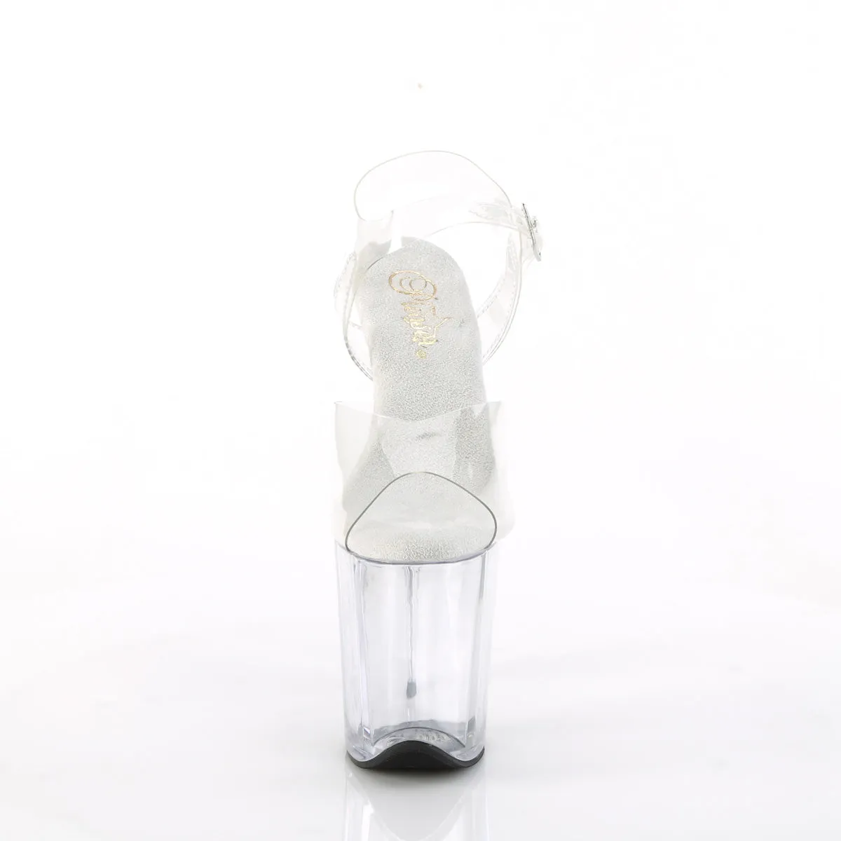 FLAMINGO-808 Pleaser Clear Sexy Platform Shoes (Pole Dancing Heels)