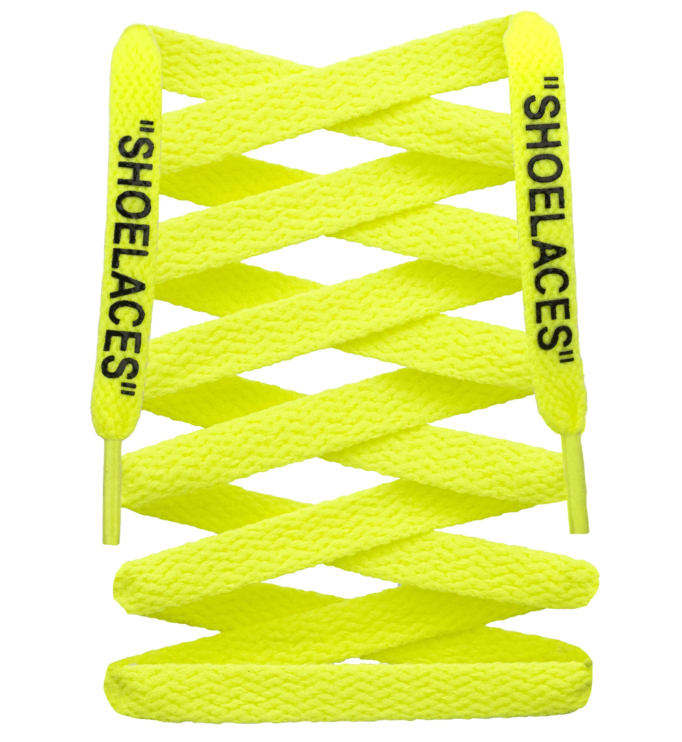 Flat Printed "SHOELACES"